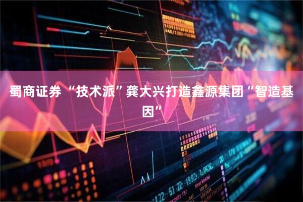 蜀商证券 “技术派”龚大兴打造鑫源集团“智造基因”
